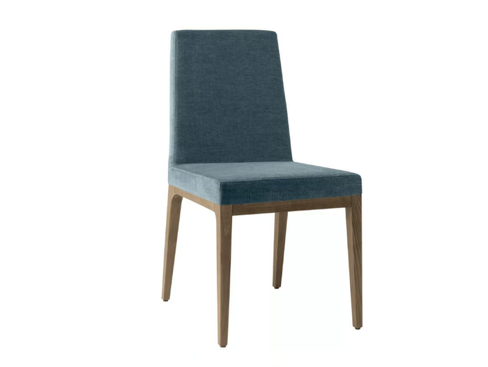 ARISA SE01 - Upholstered fabric chair with lacquered base _ New Life